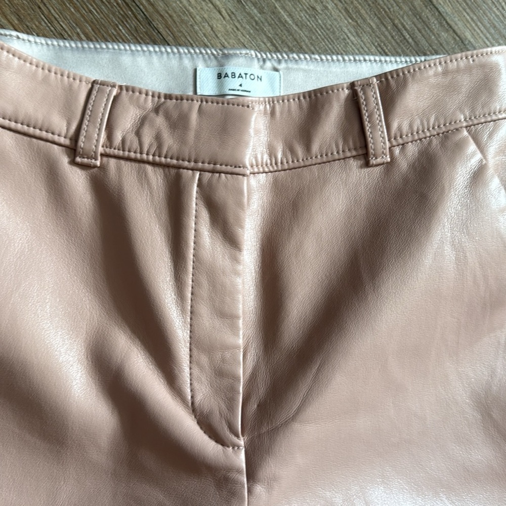 Babaton Faux Leather pants - Picture 5 of 11